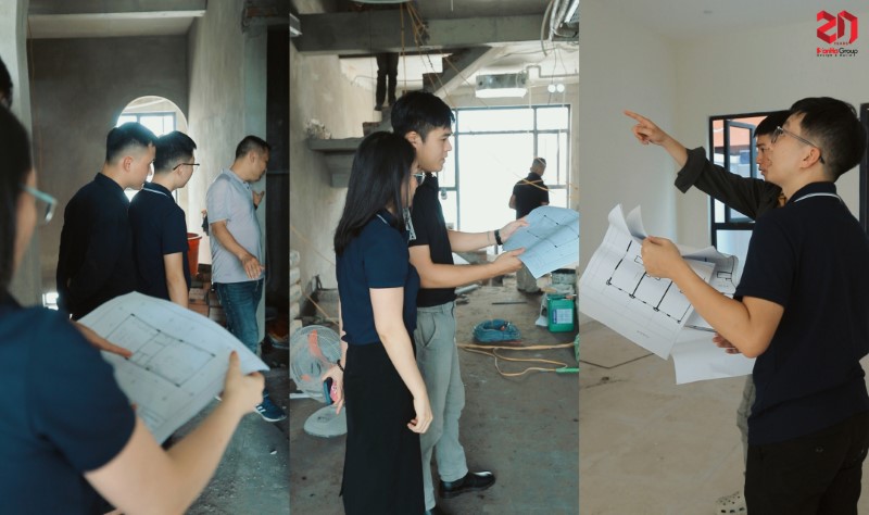 Thiết kế nội thất Vinhomes Vũ Yên Hải Phòng - Chạm cảm xúc sang trọng trong từng chi tiết 7 Sơn Hà Group khảo sát công trình thiết kế nội thất Vinhomes vũ yên