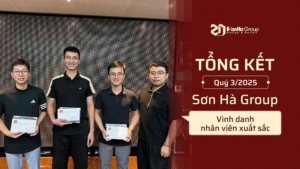 Tổng kết Quý 3/2025 Sơn Hà Group vinh danh nhân viên xuất sắc và hành trình nỗ lực, bứt phá Quý 4