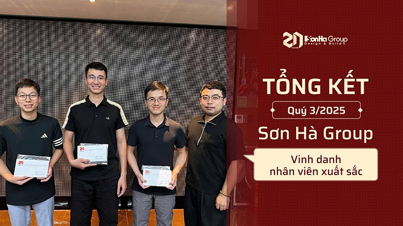 Tổng kết Quý 3/2025 Sơn Hà Group vinh danh nhân viên xuất sắc và hành trình nỗ lực, bứt phá Quý 4