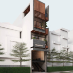 Khi mặt tiền biết thở - Giải pháp đưa thiên nhiên vào nhà bằng lam nhựa giả gỗ là bí quyết giúp nhà ống 5 tầng luôn thoáng đãng 18