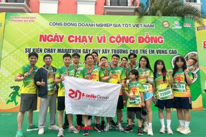Sơn Hà Group tham gia giải chạy Run For Kids 2025 tại Đồ Sơn