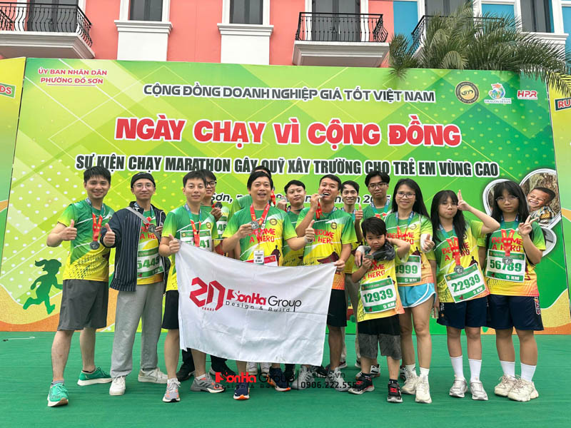 Sơn Hà Group đồng hành cùng giải chạy từ thiện “Run For Kids 2025” - Chạy vì tương lai trẻ em vùng cao 29 Sơn Hà Group tham gia giải chạy Run For Kids 2025 tại Đồ Sơn