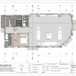 Thiết kế biệt thự tân cổ điển kết hợp kinh doanh 6 tầng 1 tum - mặt bằng tầng 4