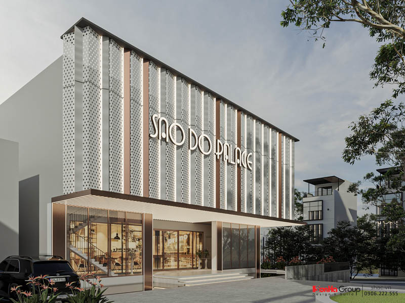 Thiết kế nhà hàng tiệc cưới Sao Đỏ Palace - Hộp quà phát sáng giữa lòng Chí Linh 2