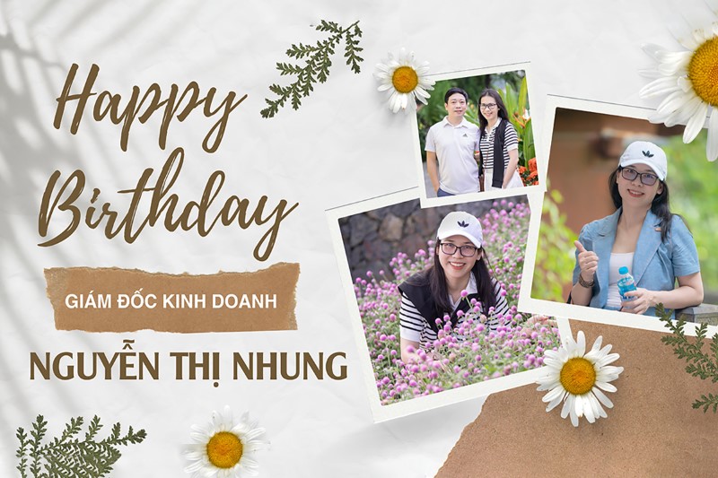 Chúc mừng sinh nhật Giám đốc Kinh doanh Nguyễn Thị Nhung - Khoảnh khắc ấm áp của đại gia đình Sơn Hà 30