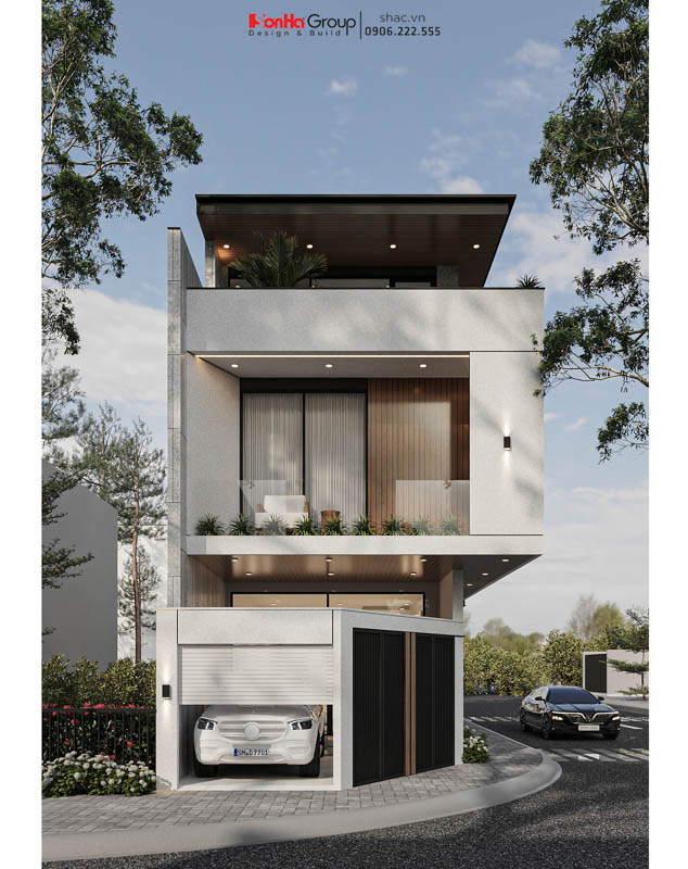 Mẫu thiết kế biệt thự 3 tầng hiện đại tại Vũng Tàu - Không gian sống phá cách với sân BBQ trên tầng thượng của nữ gia chủ trẻ 2