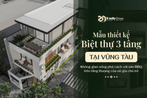 Mẫu thiết kế biệt thự 3 tầng hiện đại tại Vũng Tàu
