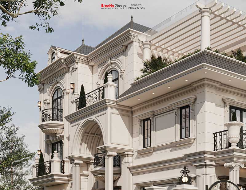 Mẫu biệt thự 3 tầng tân cổ điển hợp phong thuỷ tuổi Bính Dần 1986 - Sơn Hà Group kiến tạo không gian sống vượng khí 6