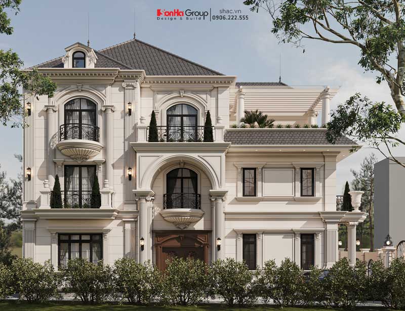 Mẫu biệt thự 3 tầng tân cổ điển hợp phong thuỷ tuổi Bính Dần 1986 - Sơn Hà Group kiến tạo không gian sống vượng khí 36 Tuổi Bính Dần 1986 hợp hướng nào?