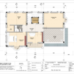 Mẫu biệt thự 3 tầng tân cổ điển hợp phong thuỷ tuổi Bính Dần 1986 - Mặt bằng tầng 3