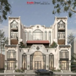 Thiết kế biệt thự Indochine 5 tầng 1 tum tại Huế - Giải pháp nhà ở kết hợp kinh doanh homestay | Sơn Hà Group 10