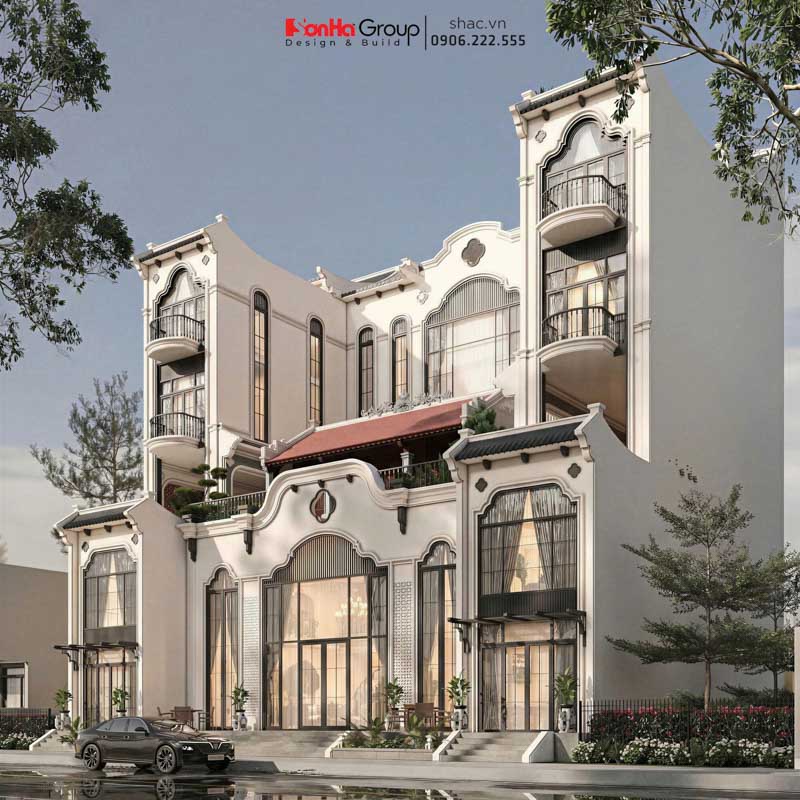 Thiết kế biệt thự Indochine 5 tầng 1 tum tại Huế - Giải pháp nhà ở kết hợp kinh doanh homestay | Sơn Hà Group 18 Vì sao nên chọn Sơn Hà Group cho thiết kế biệt thự phong cách Indochine
