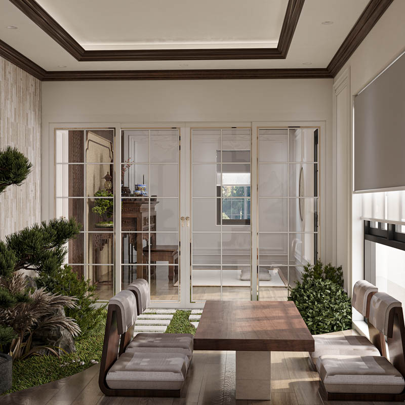 Thiết kế biệt thự Vinhomes Vũ Yên phong cách Tân cổ điển luxury - Sơn Hà Group 7