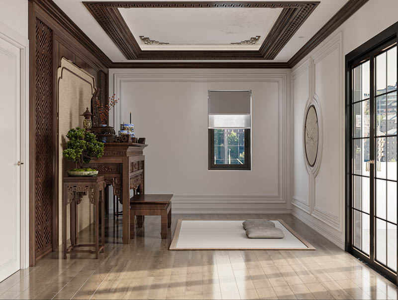 Thiết kế biệt thự Vinhomes Vũ Yên phong cách Tân cổ điển luxury - Sơn Hà Group 10