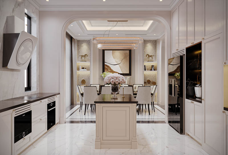 Thiết kế biệt thự Vinhomes Vũ Yên phong cách Tân cổ điển luxury - Sơn Hà Group 19