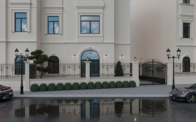 Thiết kế biệt thự Vinhomes Vũ Yên phong cách Tân cổ điển luxury - Sơn Hà Group 35