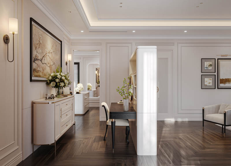 Thiết kế biệt thự Vinhomes Vũ Yên phong cách Tân cổ điển luxury - Sơn Hà Group 36