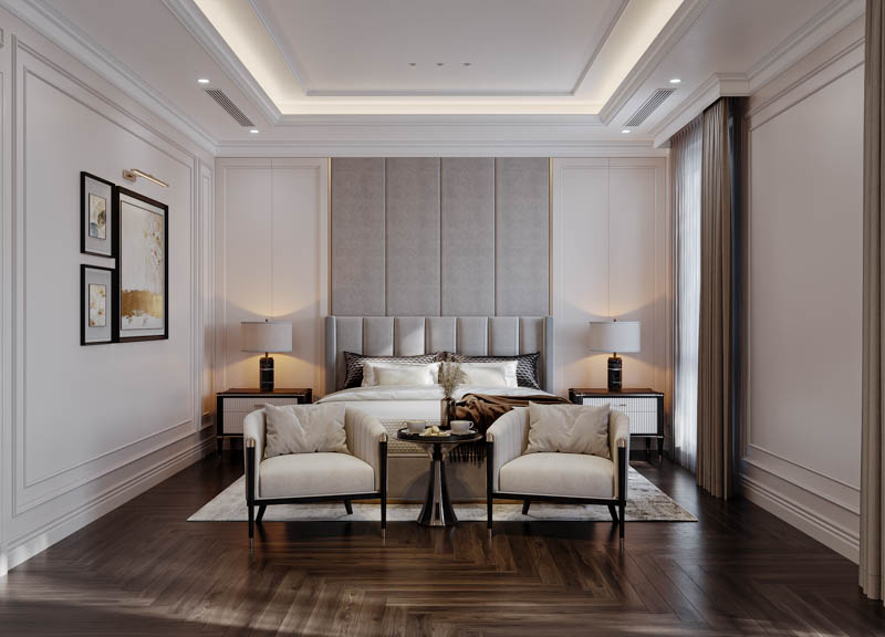 Thiết kế biệt thự Vinhomes Vũ Yên phong cách Tân cổ điển luxury - Sơn Hà Group 41