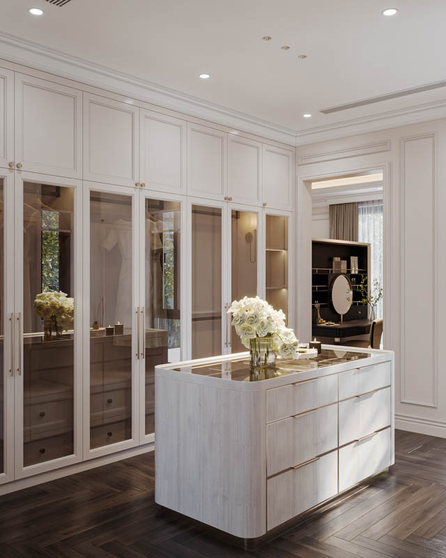 Thiết kế biệt thự Vinhomes Vũ Yên phong cách Tân cổ điển luxury - Sơn Hà Group 44