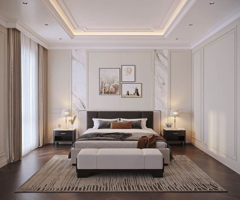 Thiết kế biệt thự Vinhomes Vũ Yên phong cách Tân cổ điển luxury - Sơn Hà Group 49