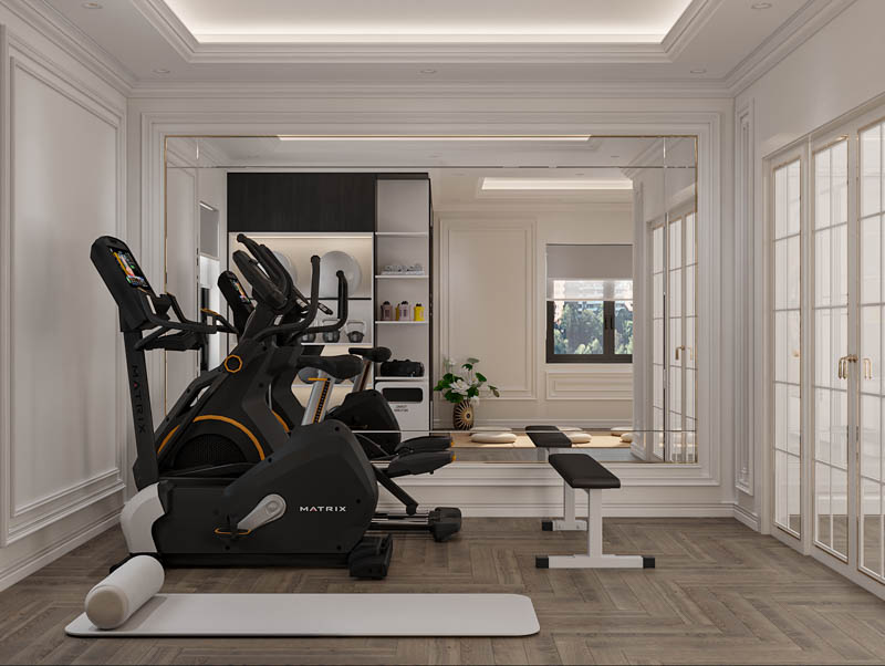 Thiết kế biệt thự Vinhomes Vũ Yên phong cách Tân cổ điển luxury - Sơn Hà Group 63