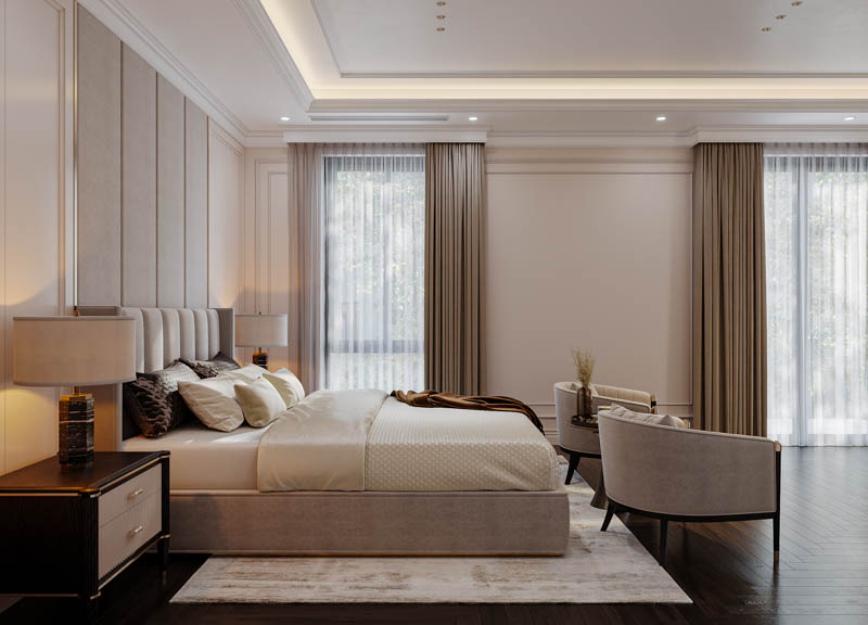 Thiết kế biệt thự Vinhomes Vũ Yên phong cách Tân cổ điển luxury - Sơn Hà Group 67