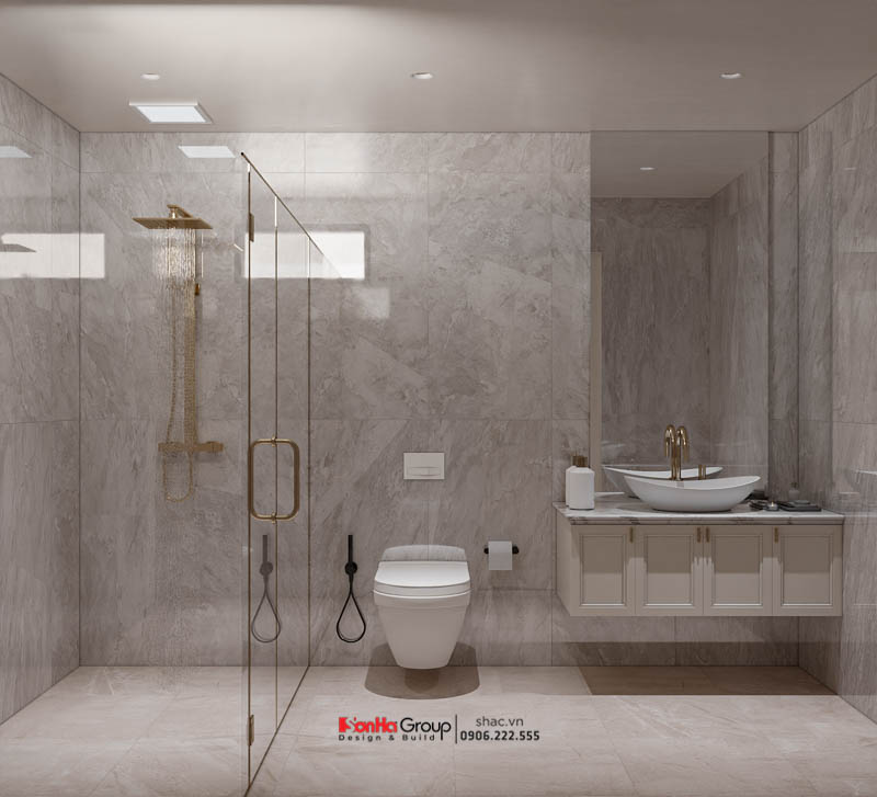 Thiết kế biệt thự Vinhomes Vũ Yên phong cách Tân cổ điển luxury - Sơn Hà Group 68