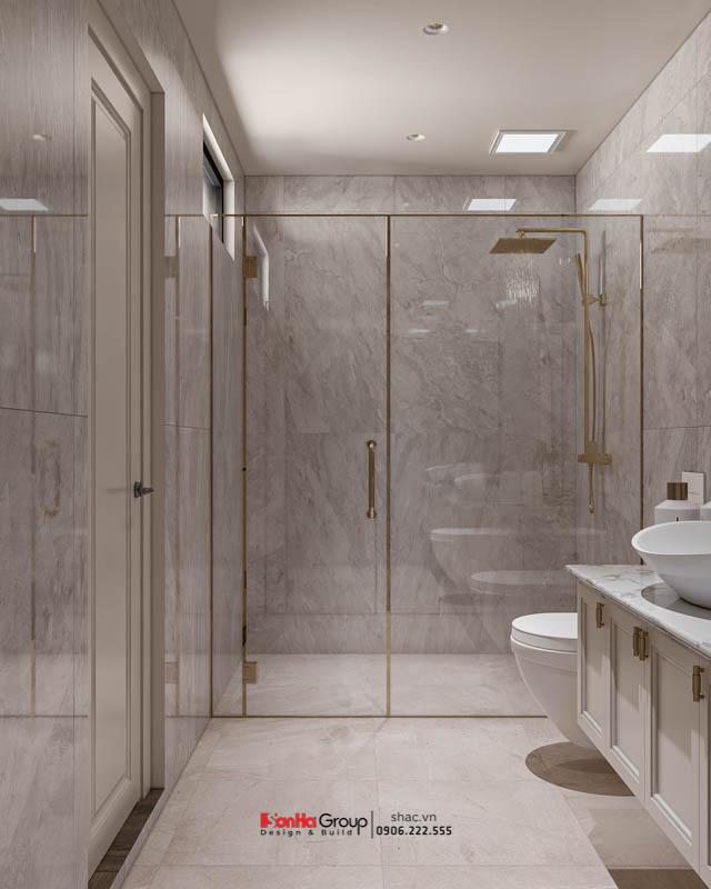 Thiết kế biệt thự Vinhomes Vũ Yên phong cách Tân cổ điển luxury - Sơn Hà Group 69