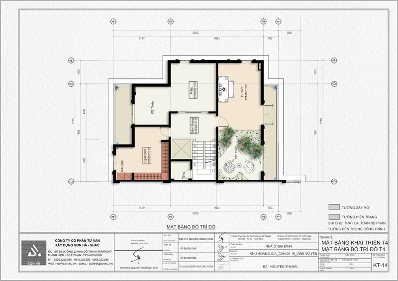 Thiết kế biệt thự Vinhomes Vũ Yên phong cách Tân cổ điển luxury - Sơn Hà Group 78