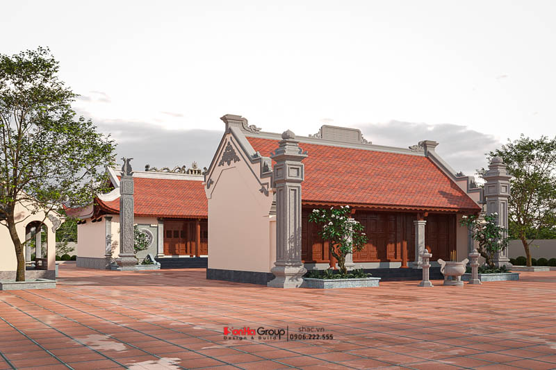 Thiết kế chùa Kim Quang - Kế thừa giá trị xưa trong hình hài mới 4