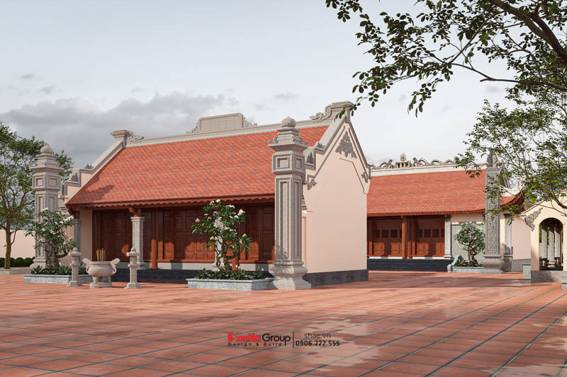 Thiết kế chùa Kim Quang - Kế thừa giá trị xưa trong hình hài mới 5