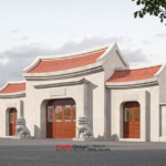 Thiết kế chùa Kim Quang - Kế thừa giá trị xưa trong hình hài mới 14