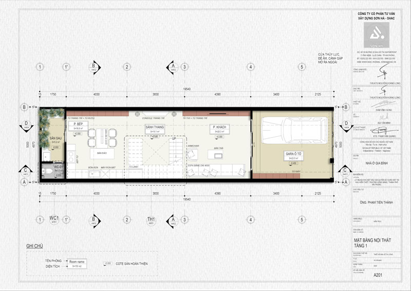 Thiết kế nhà ống 3 tầng 5x20 - Chuẩn mực sống xanh giữa đô thị hiện đại 35