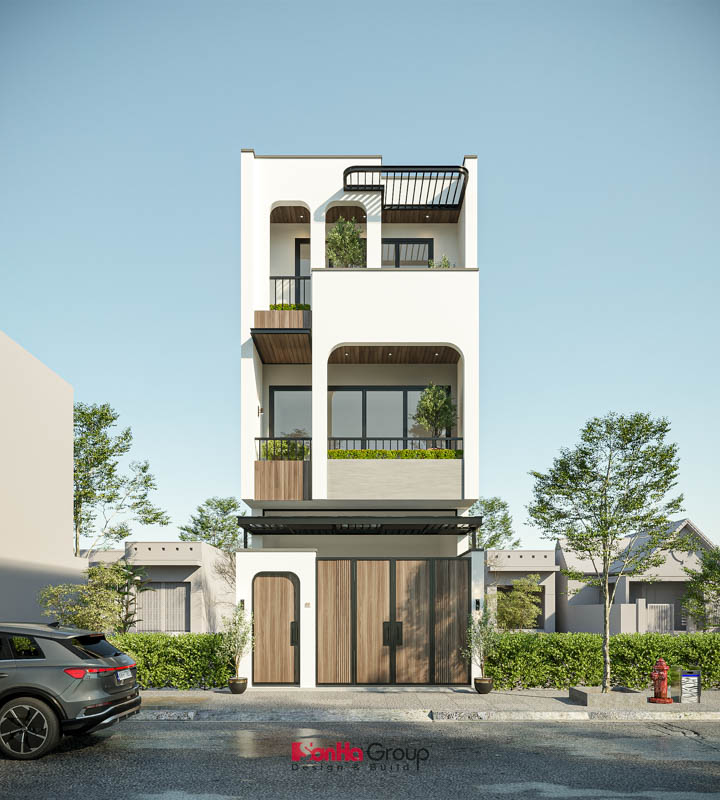 Thiết kế nhà ống 3 tầng 5x20 - Chuẩn mực sống xanh giữa đô thị hiện đại