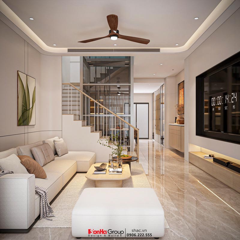 Thiết kế nhà ống 3 tầng 5x20 - Chuẩn mực sống xanh giữa đô thị hiện đại 24