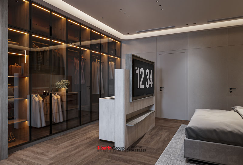 Thiết kế nội thất nhà ống hiện đại 2026: Giải mã bài toán Ánh sáng & Thông gió | Sơn Hà Group 15