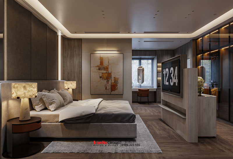 Thiết kế nội thất nhà ống hiện đại 2026: Giải mã bài toán Ánh sáng & Thông gió | Sơn Hà Group 17