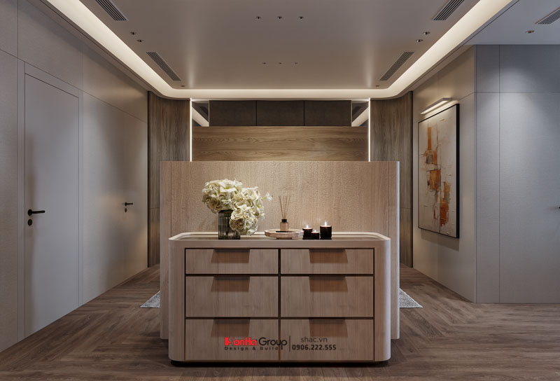 Thiết kế nội thất nhà ống hiện đại 2026: Giải mã bài toán Ánh sáng & Thông gió | Sơn Hà Group 18