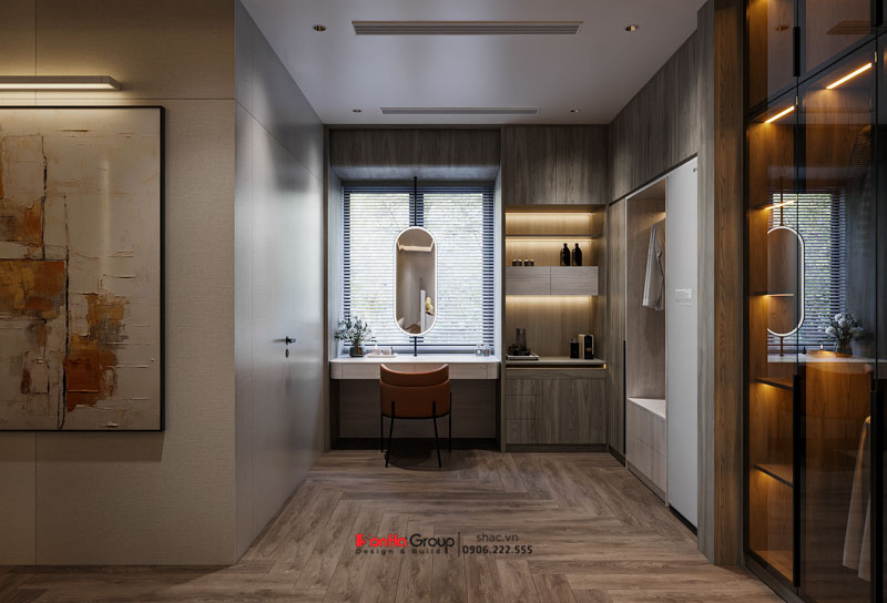 Thiết kế nội thất nhà ống hiện đại 2026: Giải mã bài toán Ánh sáng & Thông gió | Sơn Hà Group 19