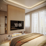 Thiết kế nội thất nhà ống hiện đại 2026: Giải mã bài toán Ánh sáng & Thông gió | Sơn Hà Group 69