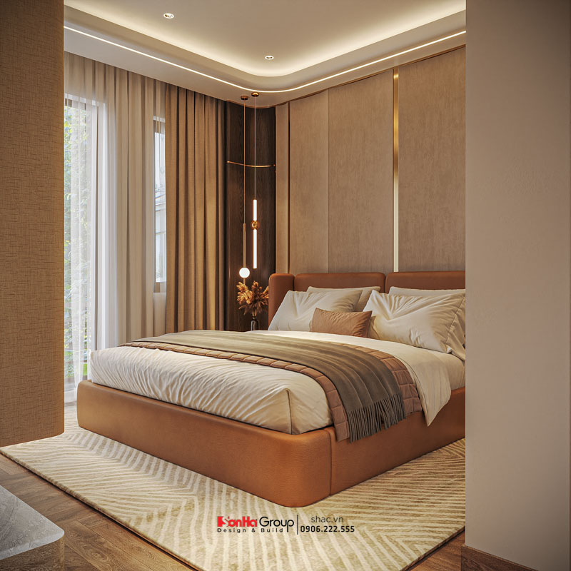 Thiết kế nội thất nhà ống hiện đại 2026: Giải mã bài toán Ánh sáng & Thông gió | Sơn Hà Group 33