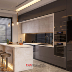 Thiết kế nội thất nhà ống hiện đại 2026: Giải mã bài toán Ánh sáng & Thông gió | Sơn Hà Group 76