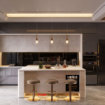 Thiết kế nội thất nhà ống hiện đại 2026: Giải mã bài toán Ánh sáng & Thông gió | Sơn Hà Group 77