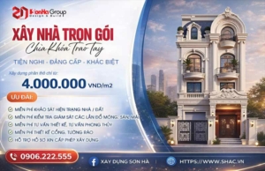 Báo giá xây nhà trọn gói tại Hải Phòng mới nhất 2026