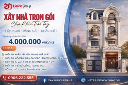 Báo giá xây nhà trọn gói tại Hải Phòng mới nhất 2026