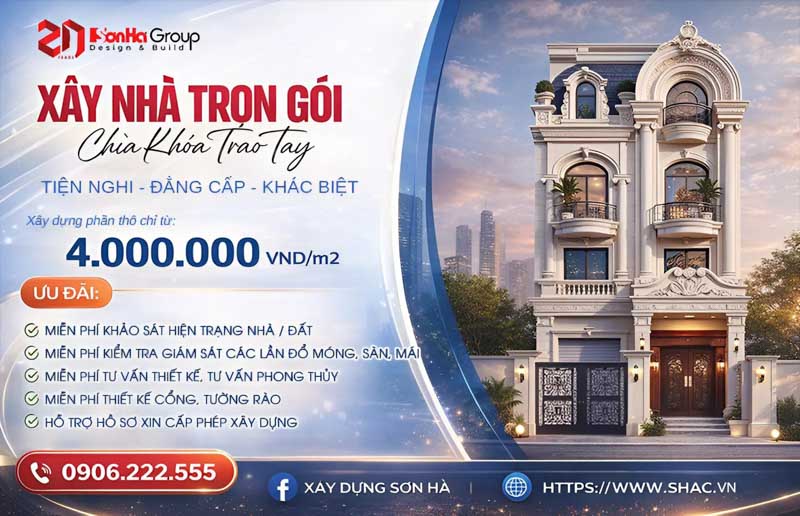 Báo giá xây nhà trọn gói tại Hải Phòng mới nhất 2026 - Giải pháp giúp gia chủ tối ưu chi phí xây dựng 1 Báo giá xây nhà trọn gói tại Hải Phòng mới nhất 2026