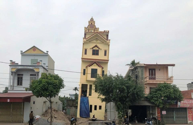 Pháp lý thi công nhà ảnh hưởng hàng xóm - Chủ nhà cần lưu ý những gì trước khi xây dựng? 2 Nguy cơ nứt, sụt lún, hư hỏng nhà bên cạnh