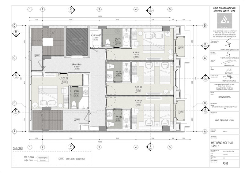 Thiết kế Crown Hotel 10 tầng tại Hưng Yên - Biểu tượng khách sạn tân cổ điển giữa lòng Phố Hiến 9