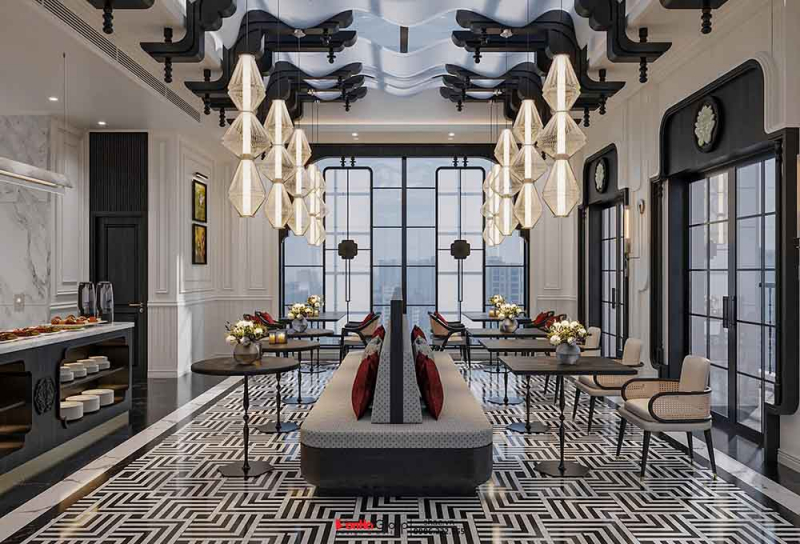 Thiết kế Crown Hotel 10 tầng tại Hưng Yên - Biểu tượng khách sạn tân cổ điển giữa lòng Phố Hiến 30