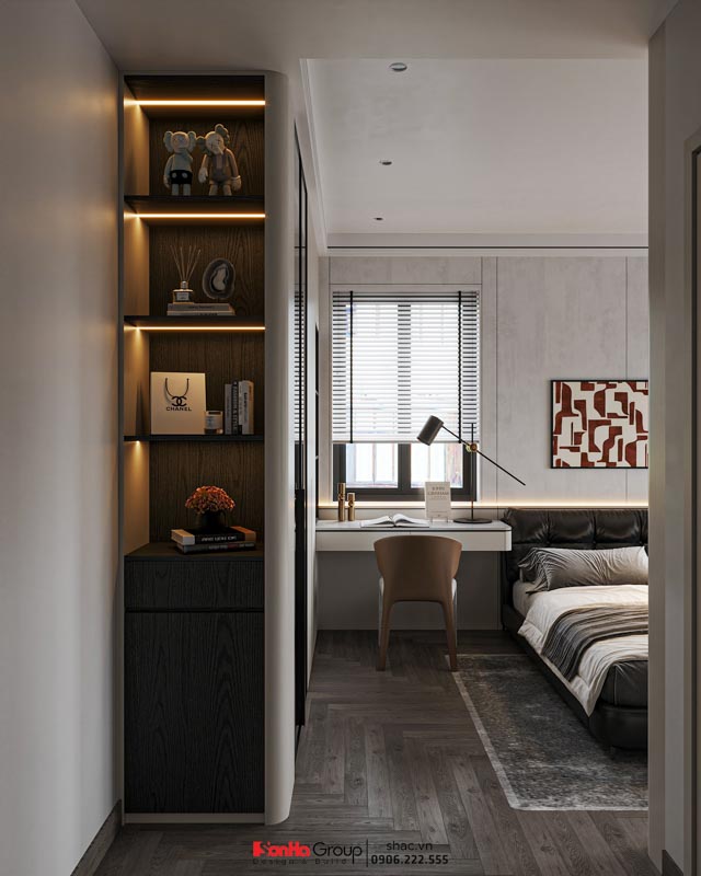 Thiết kế biệt thự 3 tầng hiện đại (200m2) tại Hải Phòng 17